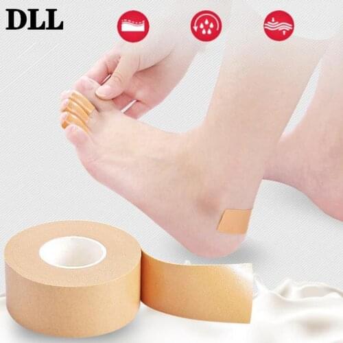 Plaster Tape Self-adhesive Elastic Wrap Anti-wear Waterproof Heel Sticker Foot Pad Multi-functional Bandage Medical Rubber 1Roll