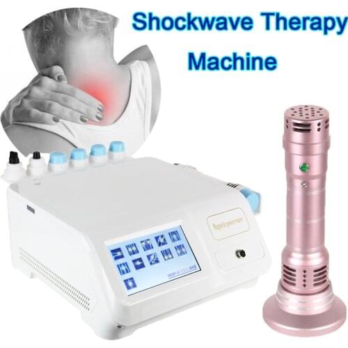 Shockwave Therapy Machine For ED Treatment Tennis Elbow Professional Physiotherapy Relieve Pain Shock Wave Touch Screen Massage