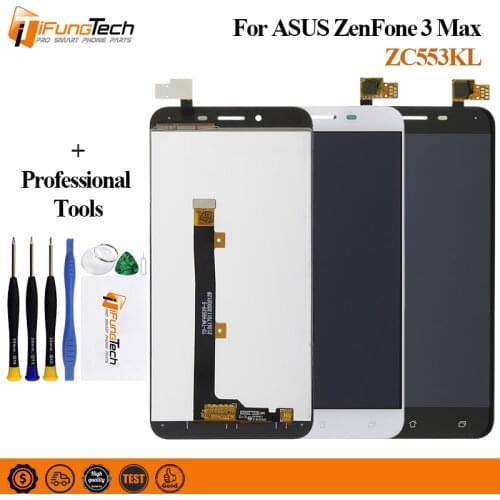 5.5" For Asus ZenFone 3 Max ZC553KL New LCD Display Digitizer Touch Screen For ZenFone 3 Max Replacement Display Screen Parts