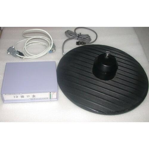 Foot plate + interface box, special hand wheel foot plate for stereo mapping and space vision general software mapping
