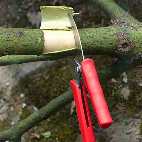 Ring Barking Cutter Gardening Girdling Scissor Cherry Prunning Knife Shrub Fruit Tree Grape Twin Blade Ring Scissors Garden Tool