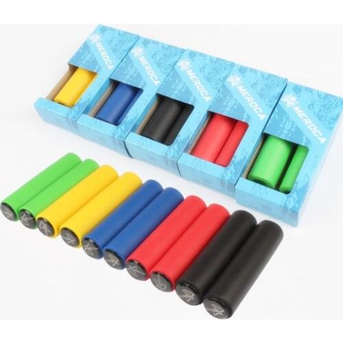 Mountain Bike Handlebar Silicone Grip Silica gel Foam Sponge Bicycle Grips Cover XC/AM Ultralight Antiskid 70g