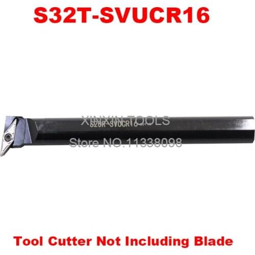 S32T-SVUCR16, 32mm 95 degrees Internal turning tools Factory outlets, For VCMT1604 Insert the lather,boring bar,machine
