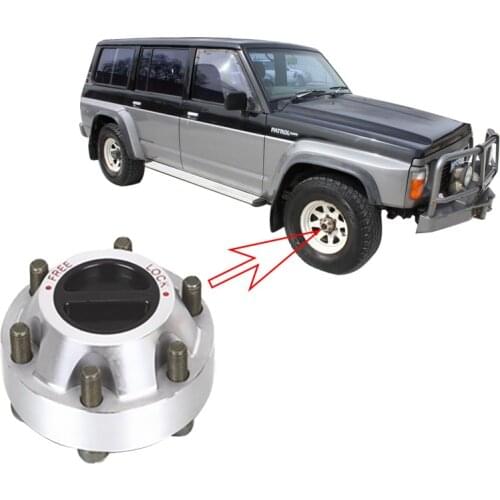 WHEEL Locking hubs For NISSAN Patrol Safari GQ GU 1990-up Manual Aluminum alloy B013 40250-01J01 4025001J01
