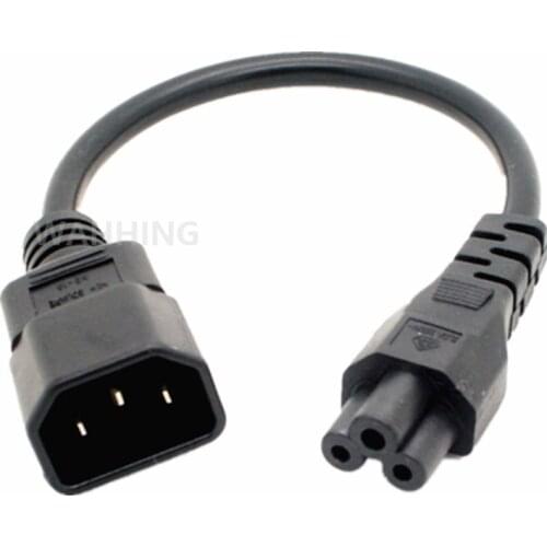 Universal Power Adapter IEC 320 C14 to C5 Adapter Converter C5 to C14 AC Power Cable 3 Pin IEC320 C14 Connector HY1516