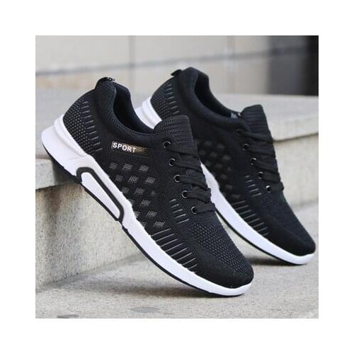 Spring autumn new breathable casual shoes mens movement tide shoes students stencil shoes wild sneakers men sport shoes Canvas