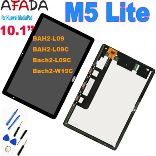 10.1" for Huawei MediaPad M5 Lite LTE 10 BAH2-L09 BAH2-L09C Bach2-L09C Bach2-W19C Lcd Display Touch Screen Digitizer Assembly