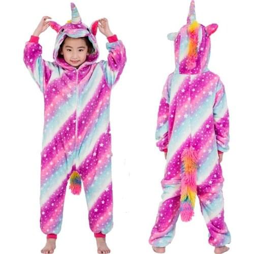 2020 Christmas tops kid chid unisex kugurumi pajamas anime cosplay sleepwear animal blue stitich pyjamas suit one piece clothing