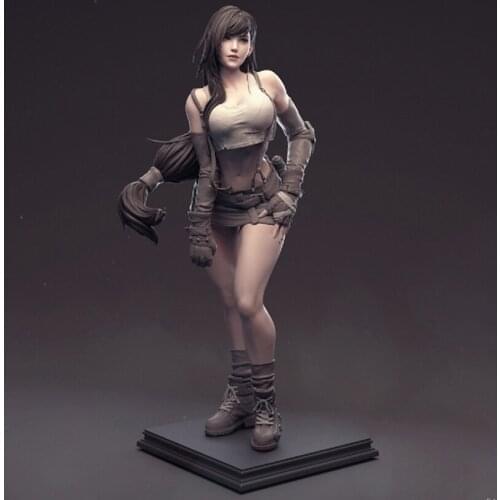 GK White Mold Handmade Fantasy VII Tifa Lockhart White Mold Spot