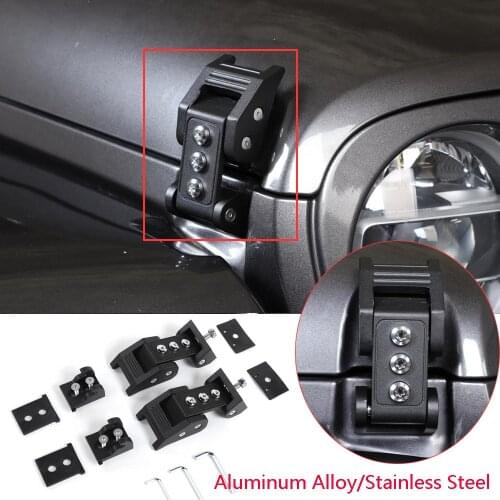 Locking Hood Catch Latch Buckle Lock Forfor Jeep Wrangler JL JT Gladiator 2018-2020