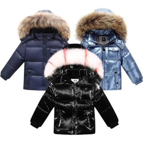 Fashion winter Jacket for boys clothing mother & kids clothes duck down child baby boy winter clothes girl costume coat snowsuit