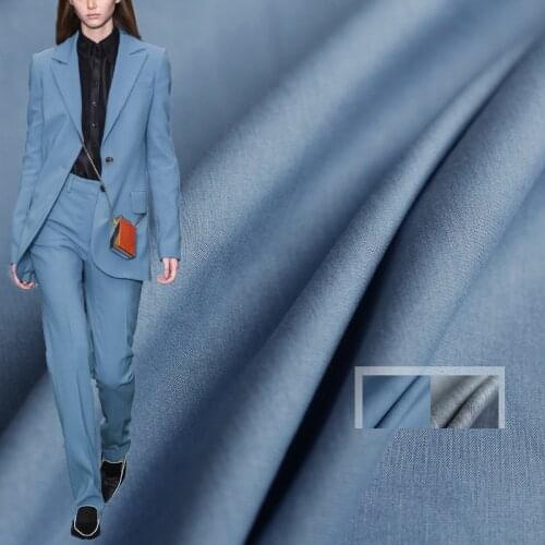 Red Raspberry Blue EcoCosy Cotton Linen Blending Fabrics Garment Material Spring Women Suits Pants DIY Sewing Cloth Freeshipping