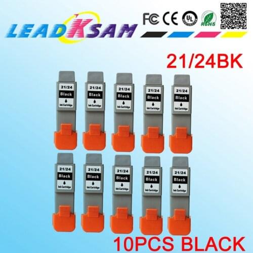 5pcs black ink cartridge BIC 21 BCI 24 compatible for CANON S200/S300/S330/i250/i320/i350/i450/i455