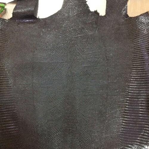 Genuine Real Natural Lizard Skin Leather, 0.7~0.9mm for Luggage/Shoes/Bags,Free Shipping