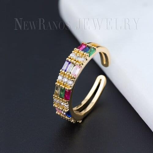 Newranos Rings With Cubic Zirkonia For Women
