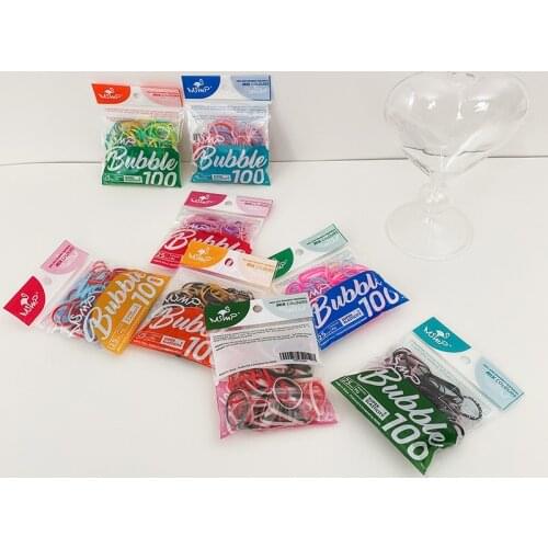 100 PCS New 2021 Fashion Hair Scrunchie New Headwear Hair Ring Ties Girls Ponytail Holders Hair Bands Hairband Hair Accessories