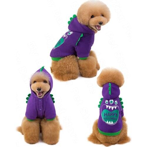 Dog Clothes Costume Dog Hoodie Pet Dogs Halloween Puppy Dogs Winter Clothes Small Pets Coat Funny Halloween Dogs Accessories