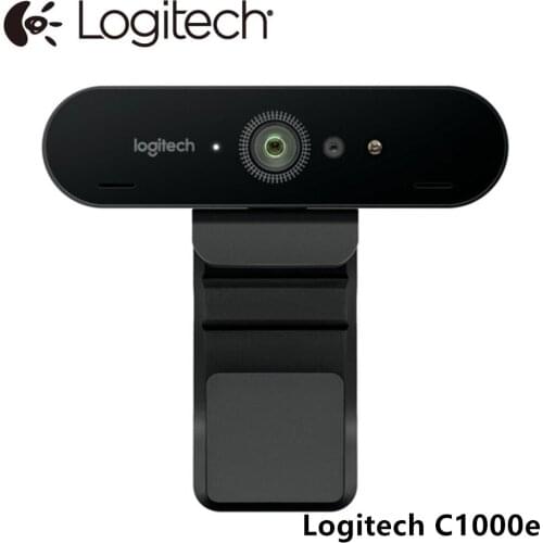 Original Logitech BRIO C1000e 4K HD Webcam For Video Conference Streaming Recording Computer Peripherals