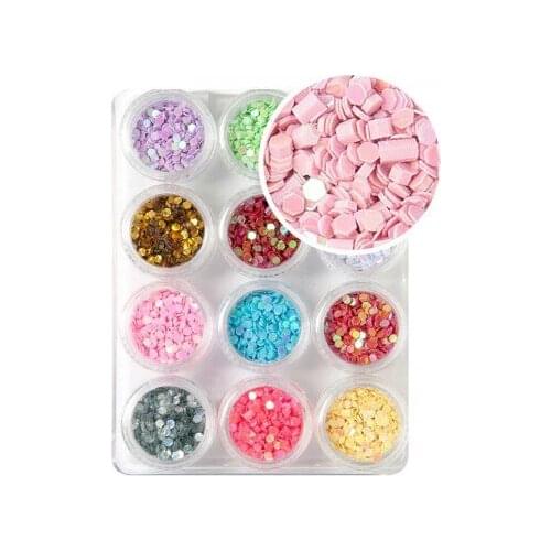 Decoration nails Hexagon Dazzling Set