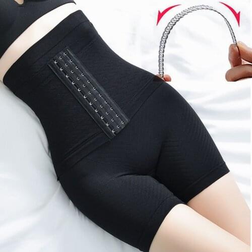 Plus Shapewear Workout Waist Trainer Corset Butt lifter Tummy Control High Waist Plus Size Underwear Shaper