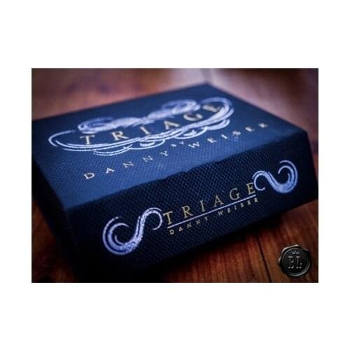 Triage By Danny Weiser (Gimmick+online Instructions) - Close Up Magic Street Card Tricks Magicians Toys Professional Classic Fun