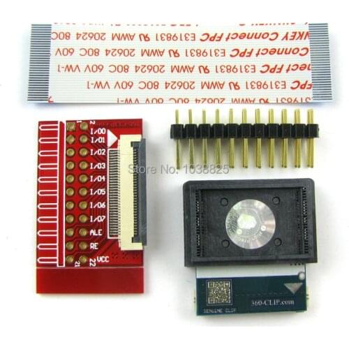 360-Clip 32pin (360 Clip 32pin)- Universal TSOP NOR FLASH CHIP Tool for PS3/Progskeet /360 solderless tool kit 2pcs/lot