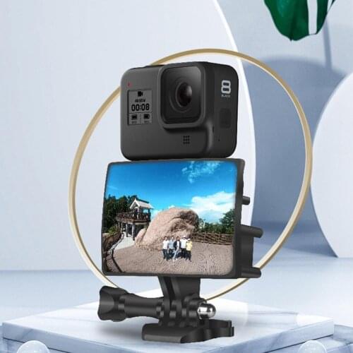 For gopro hero 9 8 7 6 5 universal selfie mirror refractor tripod selfie stick gopro accessories hero 9 hero 8 hero 7 hero 5