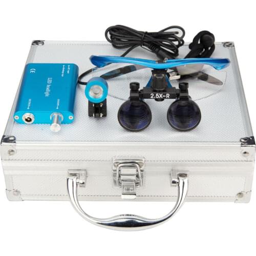 2.5X 3.5X Surgical Magnifying Glass Glasses Dental Equipment Surgical Dentists Magnifier Loupes 400mm Long Working Distance