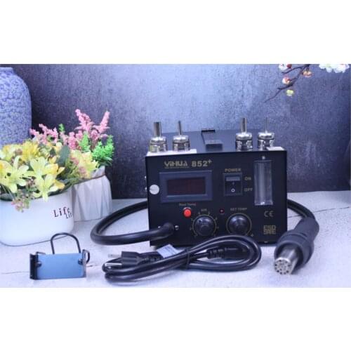 YIHUA 852+ Adjustable LED Hot-Air Soldering Station For Motherboard Repairing