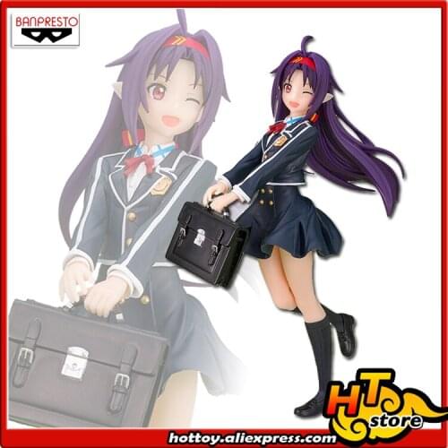 100% Original Banpresto EXQ Collection Figure - Yuuki Survivor School Uniform ver.- from "Sword Art Online"