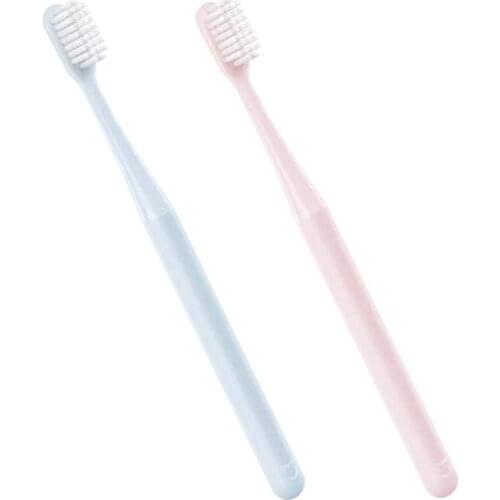 10pcs Original Xiaomi Mijia Toothbrush Soft Superfine Manual Control Soft Round Brush Deep Cleaning Tartar Removal Tooth Brush