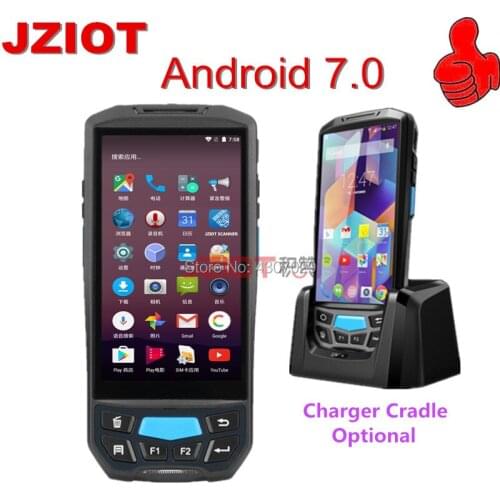 4G Handheld PDA Android 7.0 POS Terminal Touch Screen 2D Barcode Scanner Wireless Wifi Bluetooth GPS Barcode Reader