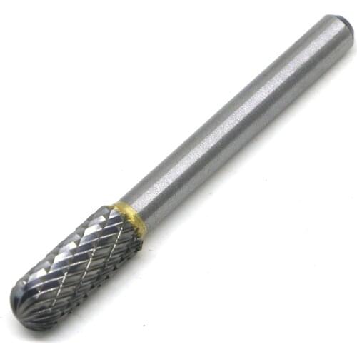 8mm Double Cut Tungsten Carbide Rotary File Burr 8mm Shank