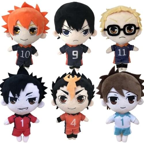 Anime Haikyuu Plush Toys Tobio Kageyama Shoyo Hinata Oikawa Tooru Stuffed Dolls 20cm