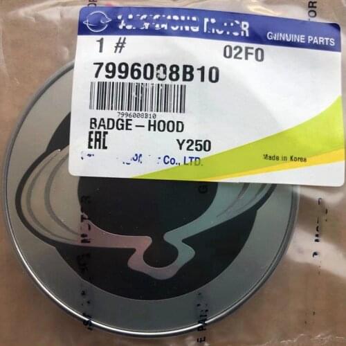 Hood Badge Wing Emblem OEM For Ssangyong 2006-2008 Rexton OEM Parts 7996008B10