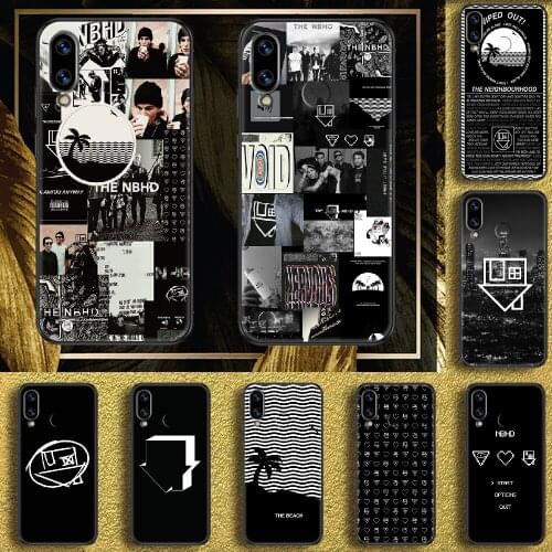 Neighbourhood NBHD Rock Phone case For Huawei Honor 6 7 8 9 10 10i 20 A C X Lite Pro Play black soft funda art bumper 3D prime
