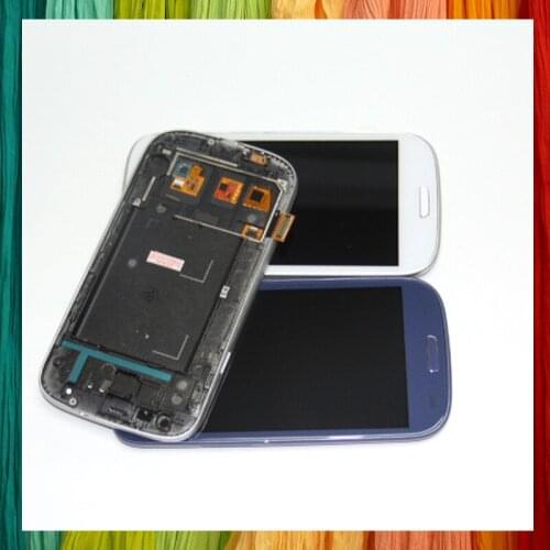 For Samsung Galaxy S3 i9300 With Touch Screen Digitizer Assembly With Frame