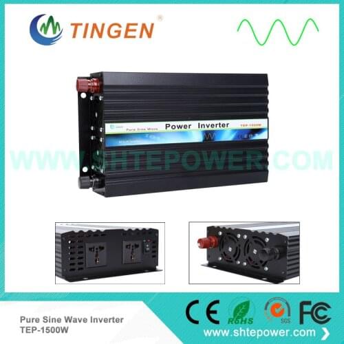 1.5KW Inverter 12V 220V inverso 1500W DC12V/24V/48V To AC220V 230v 240v 120v Pure Sine Wave Converter For Inverter Household