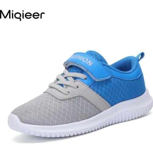 Fashion INS Casual Children Sneakers Breathable Mesh Boy Running Shoes Soft Non-slip Girls Casual Sneakers Baby Toddler Footwear