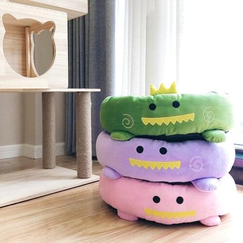 Round Cat Beds House Soft Best Pet Dog Bed For Dogs Basket Pet Products Cushion Cat Bed Cat Mat Animals Sleeping Sofa