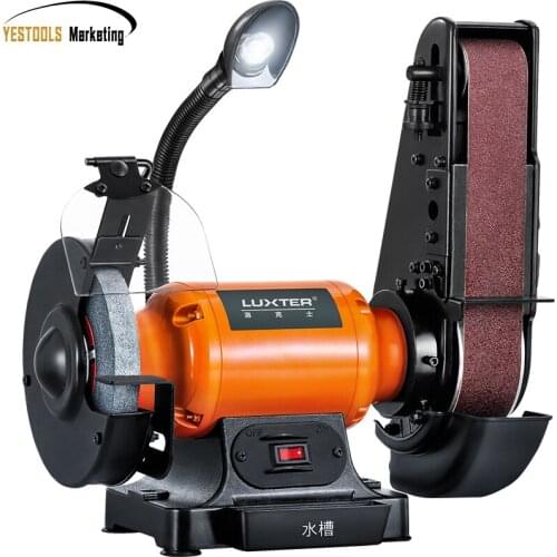 6 Inch Bench Wheel Polisher Belt Machine Belt Machine Grinding Machine Woodworking Polishing Tool