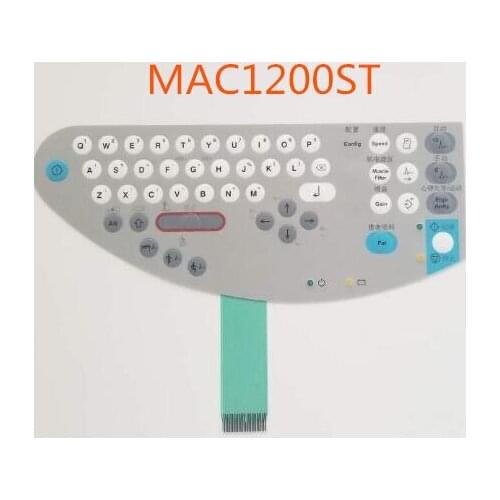 Membrane Keypad for GE MAC1200ST MAC1200 1200 Electrocardiogram Machine Operators Panel repair,in stock