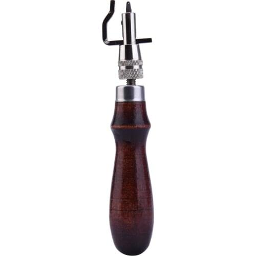 7-In-1 Multi-Purpose Leather Paper Cloth Craft Tool Set Edge Pressing Cutting Groover DIY Hand Stitching Sewing Tool