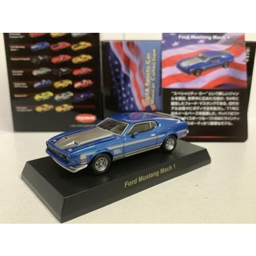 KYOSHO 1/64 Ford Mustang Mach 1 Collect die casting alloy trolley model