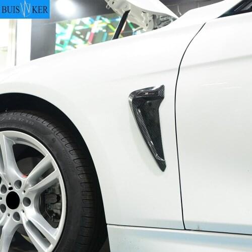 For BMW Xdrive Emblem1 3 5 7 Series X1 X3 X4 X6 Shark Gills Side Fender Vent Decoration Stickers Auto Accessories Car-Styling