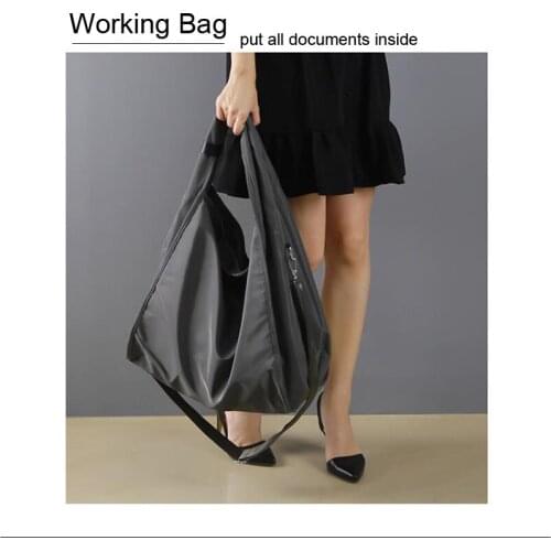 New Lady Nylon Portable Shopping Large Capacity Popular Shoulder Bag Women Single Shoulder Messenger Bag High Qantity Handbag