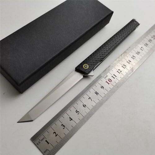 KESIWO BF3 DARK TALON Folding Knife N690 blade 6061-T6 handle Outdoor Camping Hunting Pocket Kitchen Fruit EDC Tool KNIVES