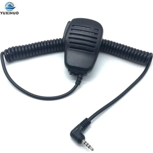 SM-25 PTT Mic Speaker Microphone w/ 3.5mm Audio Jack For YAESU VERTEX VX-3R FT-60R FT1DR FT2DR VX-10 VX-110 VX-150 VX-130 Radio