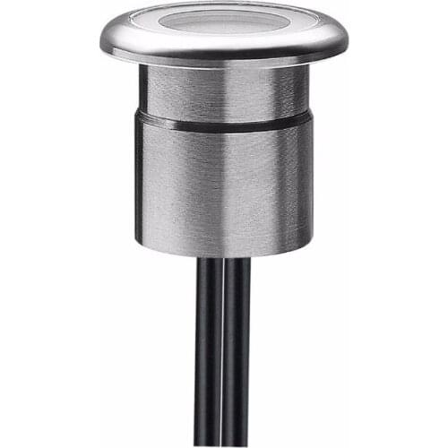 Stainless Steel LED Inground Light Garden Patio Lighting Round LED Deck Stairs Recessed Plinth Lamps F103