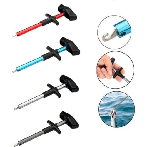 Draagbare T-Type Fish Hook Remover Haken Extractor Gereedschap Speciale Vistuig Levert Vissen Hulpmiddel